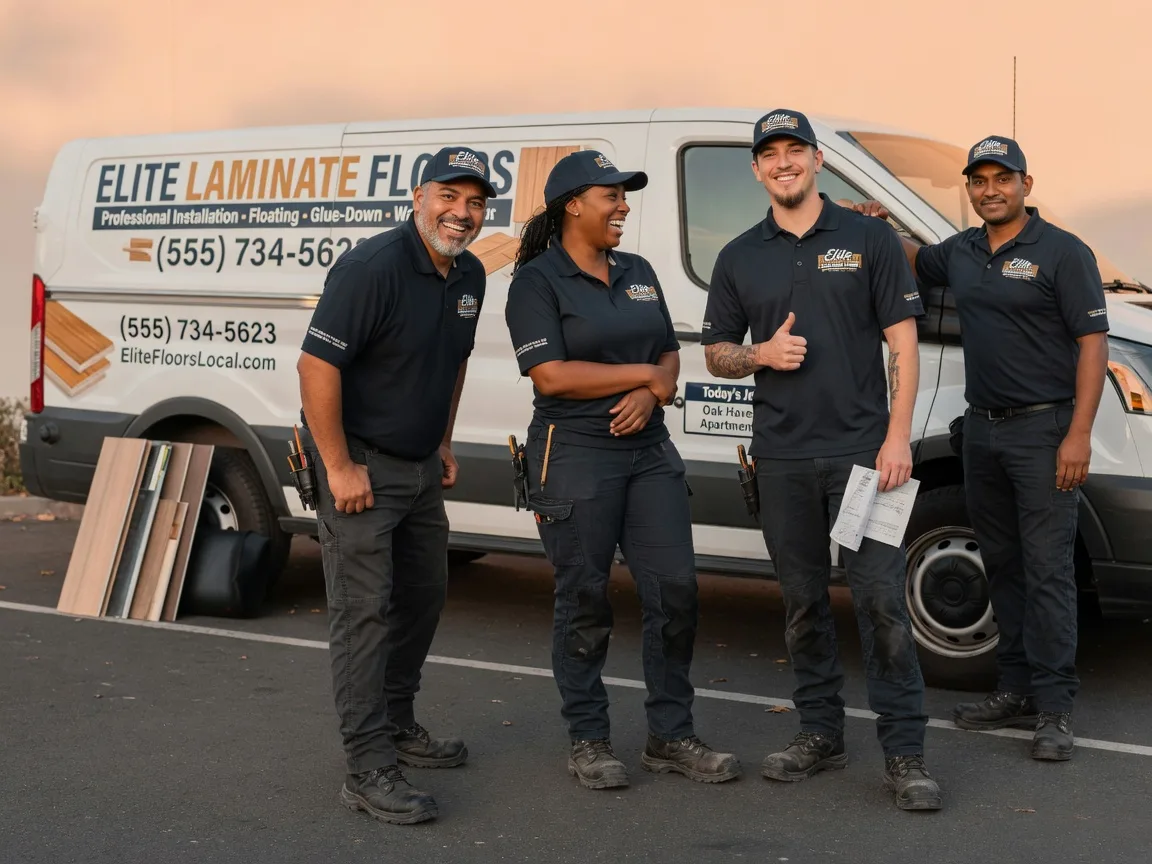 Laminate flooring installation company in Moro, IL